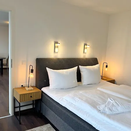 公寓 Im Hang Direkt Am Hafen, 4 Beds, 107m2 萨斯尼茨